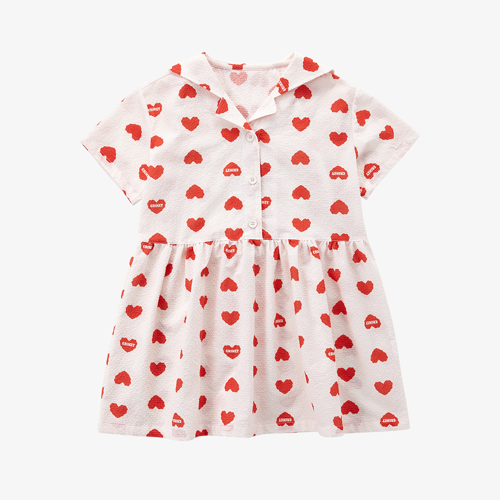 크리켓 여아 홈앤 써커 원피스 #J11