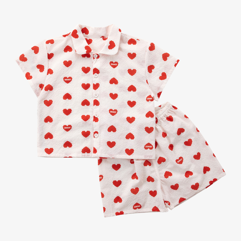 크리켓 남아 홈앤 5부 써커 셋업 #J02